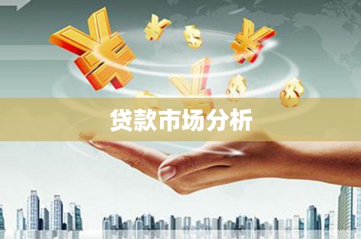 仙桃贷款市场分析