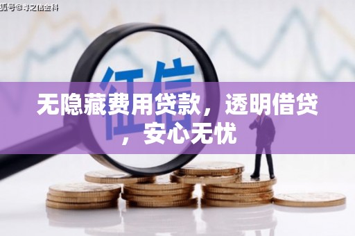 仙桃无隐藏费用贷款，透明借贷，安心无忧