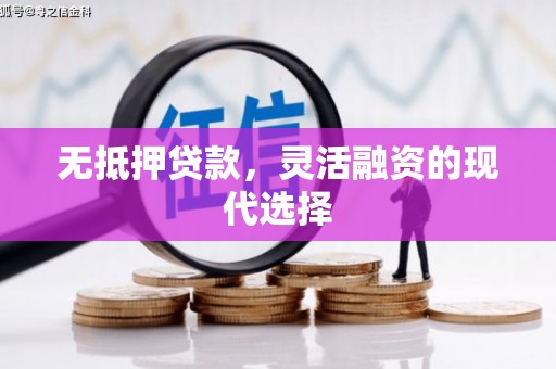 仙桃无抵押贷款，灵活融资的现代选择