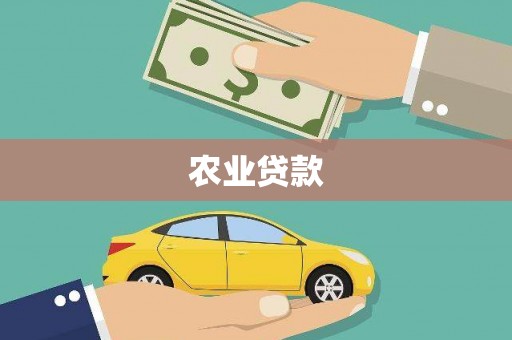 仙桃农业贷款