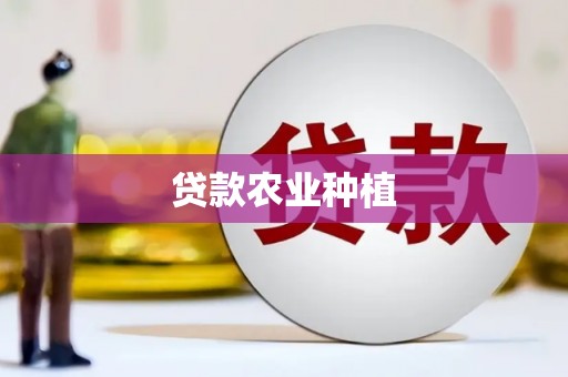 仙桃贷款农业种植