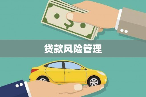 仙桃贷款风险管理
