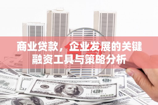 仙桃商业贷款，企业发展的关键融资工具与策略分析