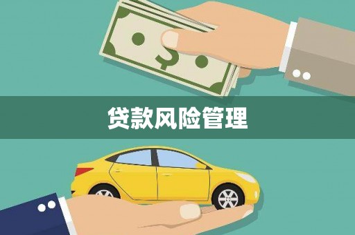 仙桃贷款风险管理