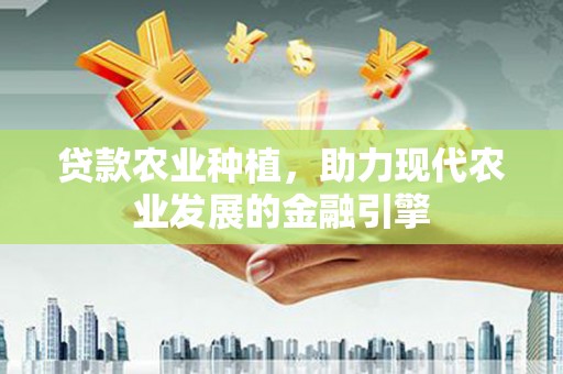仙桃贷款农业种植，助力现代农业发展的金融引擎