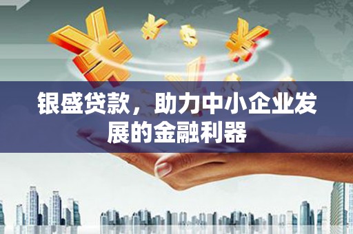 仙桃银盛贷款，助力中小企业发展的金融利器