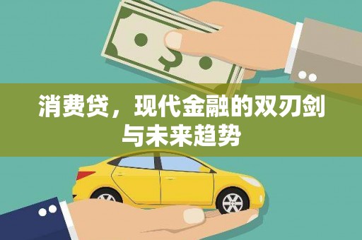 仙桃消费贷，现代金融的双刃剑与未来趋势