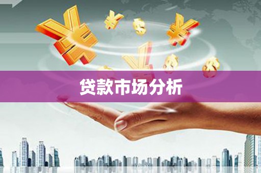 仙桃贷款市场分析