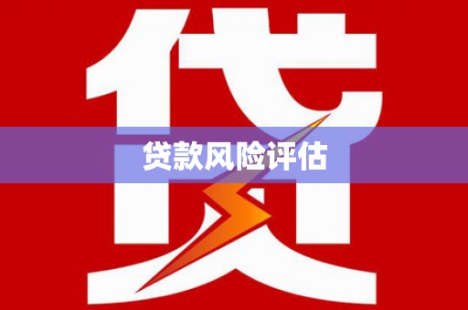 仙桃贷款风险评估