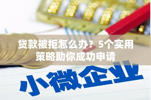 仙桃贷款被拒怎么办？5个实用策略助你成功申请